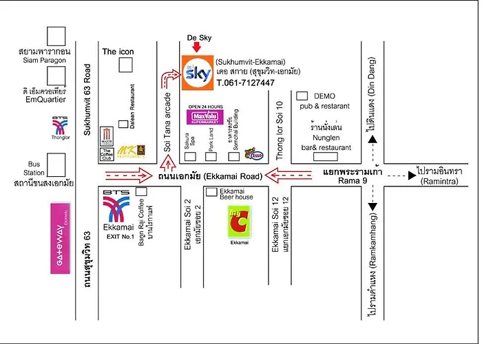 De Sky Sukhumvit Ekkamai Bangkok